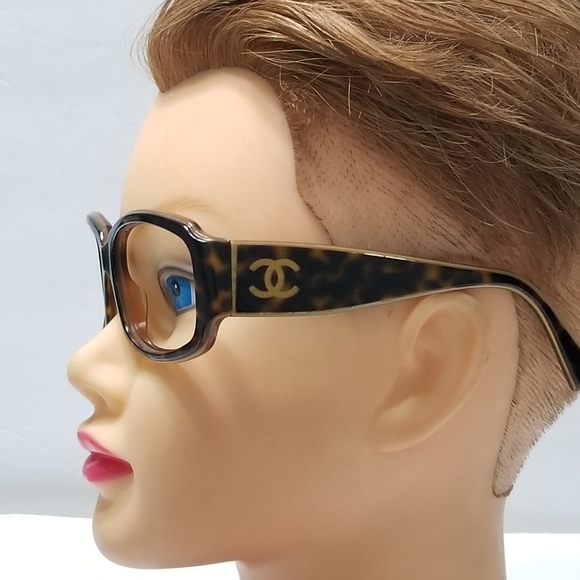 Gorgeous Authentic Chanel CC Bold statement Eyeglasses Frames - Picture 2 of 16